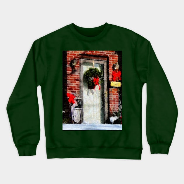 Christmas Sled Crewneck Sweatshirt by SusanSavad